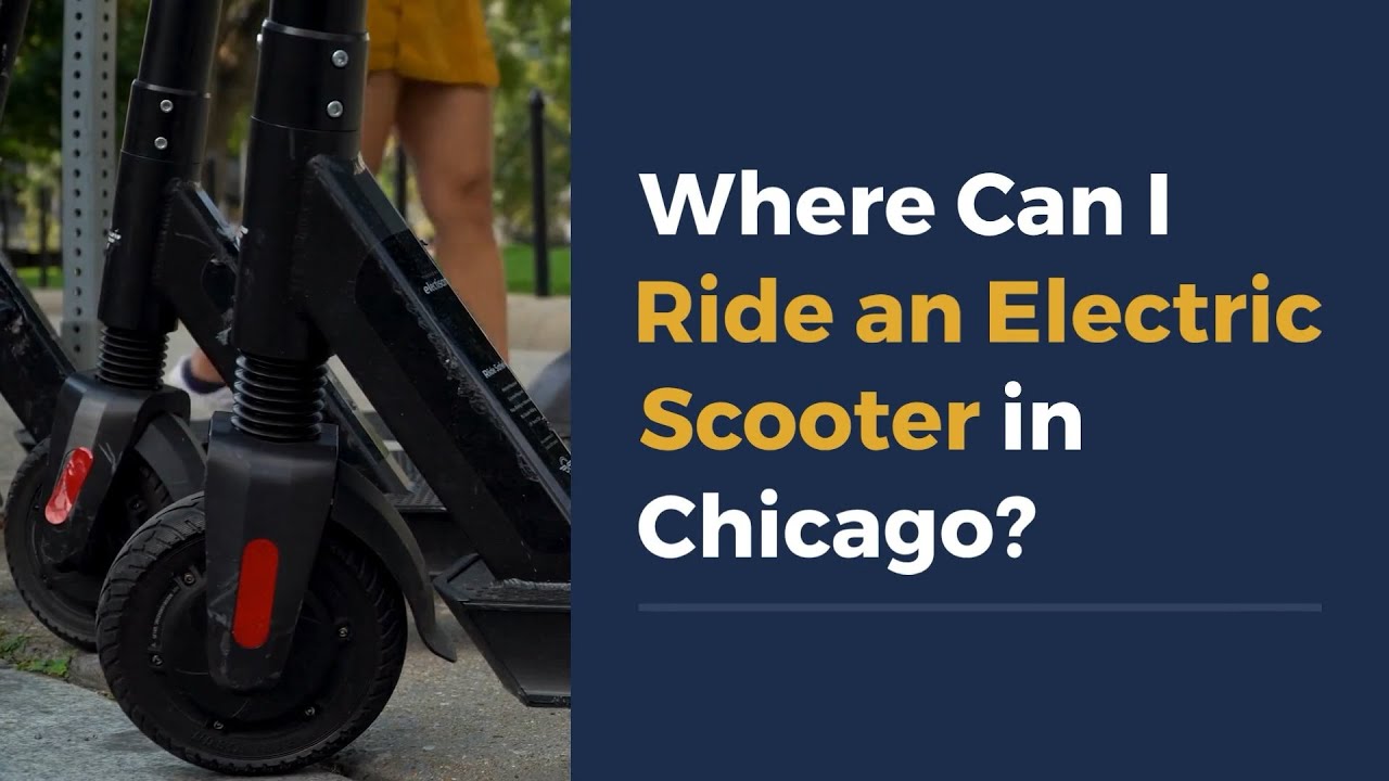 Where Can I Ride an Electric Scooter in Chicago?