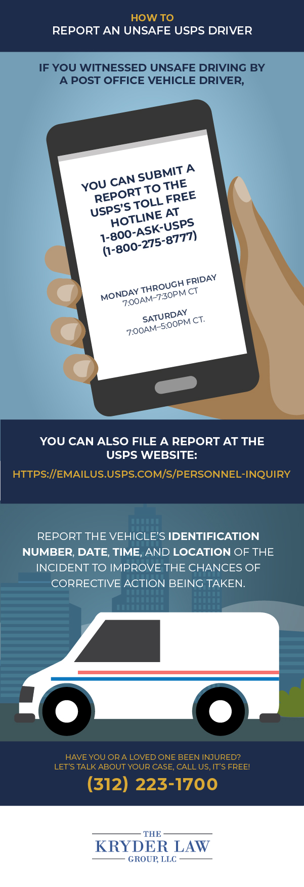 How to Report an Unsafe USPS Driver