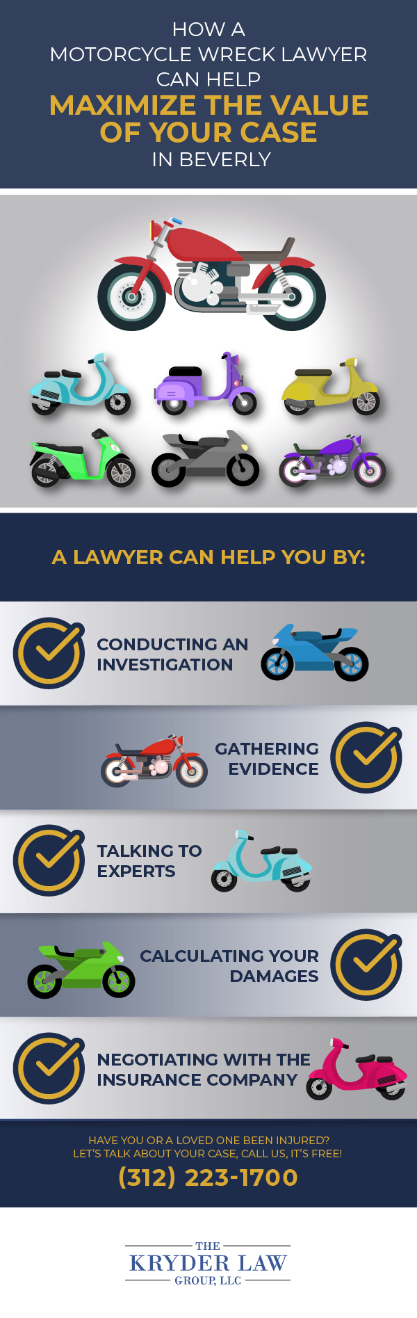 How a Motorcycle Wreck Lawyer Can Help Maximize the Value of Your Case in Beverly