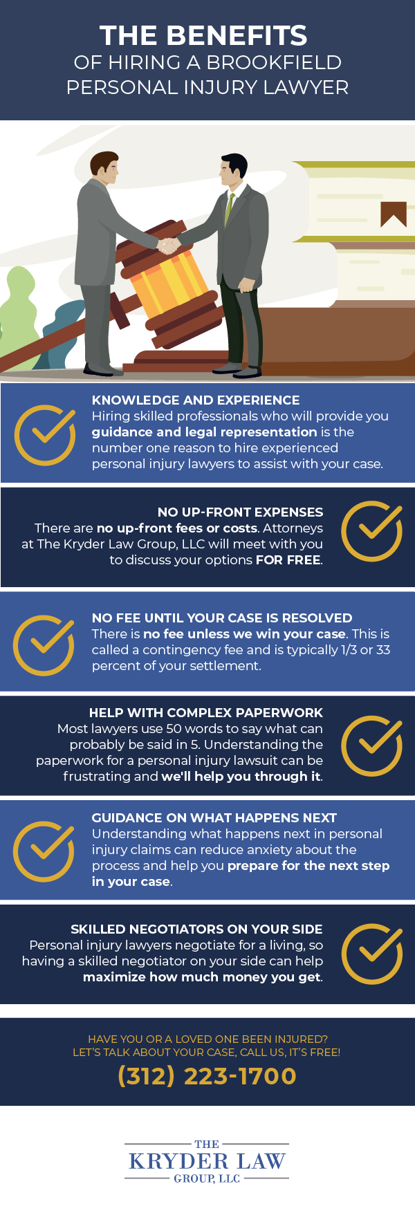 The Benefits of Hiring a Brookfield Personal Injury Lawyer