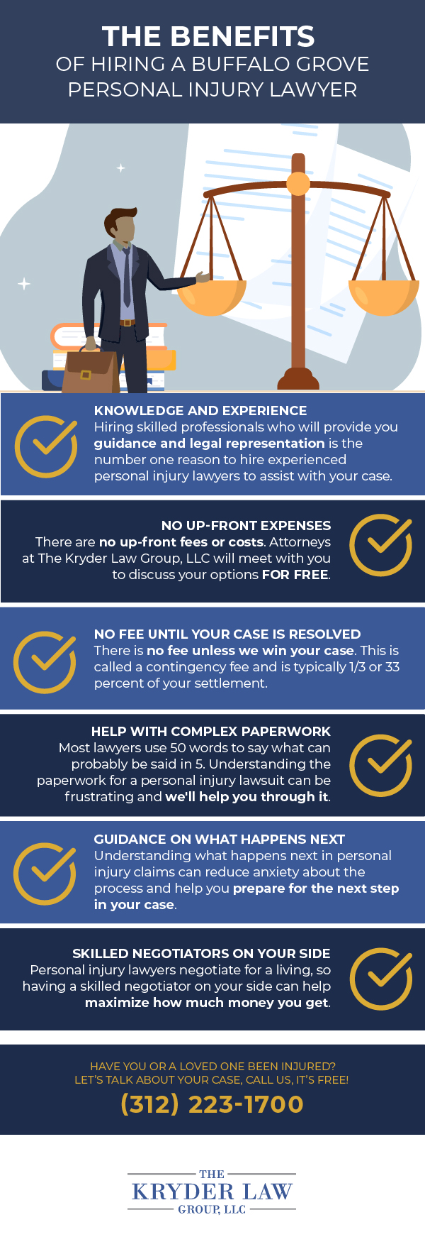 The Benefits of Hiring a Buffalo Grove Personal Injury Lawyer