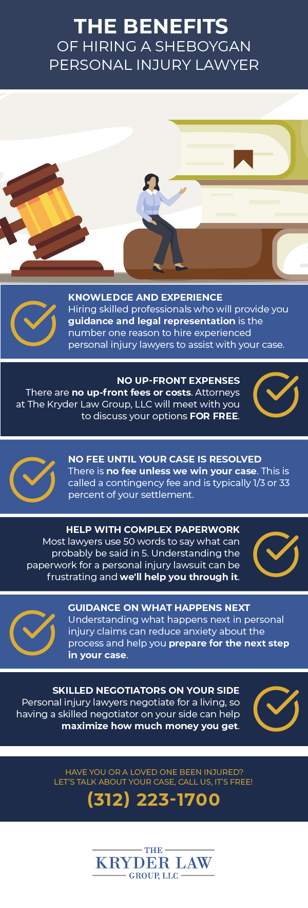 The Benefits of Hiring a Sheboygan Personal Injury Lawyer