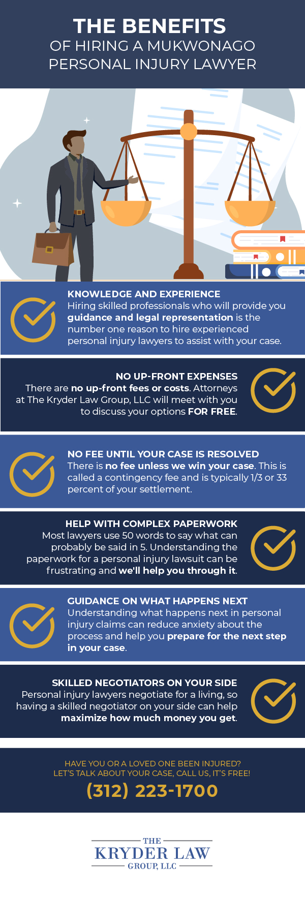 The Benefits of Hiring a Mukwonago Personal Injury Lawyer